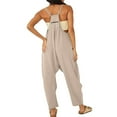 thumbnail image 7 of Women's Loose Jumpsuit With Pockets Baggy Overall Baggy Sleeveless Casual Jumpsuit Straps Playsuit Pants Petite Jumpsuit Romper for Tall Women Pant 111 Jumpsuit Ladies Suit off Shoulder Jumpsuit Women, 7 of 7