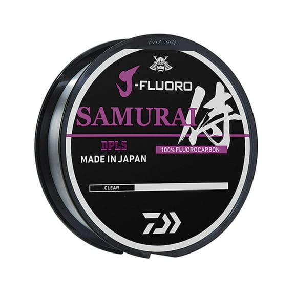 Daiwa JFS4-220 J-Fluoro Samurai Fluorocarbon Line, Filler, 4Lb