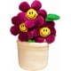 thumbnail image 1 of 11.8 Inch Super Cute Sun Flower Smiling Face Flower Creative Stuffed Plants Plush Toy Room Decoration for Your Family Birthday Gifts (8. Purple), 1 of 4