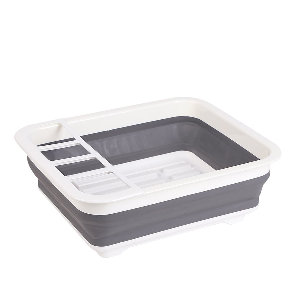 Foldable Dish Rack Tableware Rack Portable Bowl Rack Tpr Bowl Rack Sink