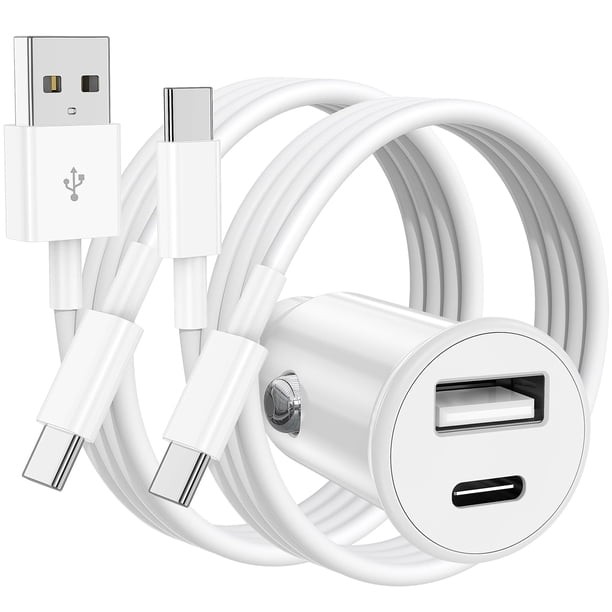 Cargador de coche Citelect USB-C y USB-A de 40 W para iPhone 16 15 Pro Max