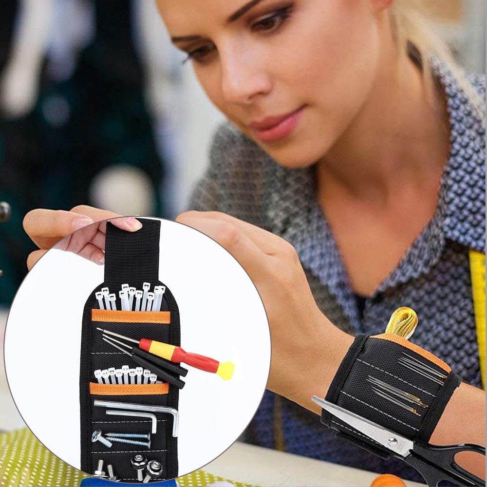 Details about   Magnetic Wristband Professional Tool with Strong Magnet Hot Tools 