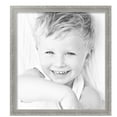 thumbnail image 2 of ArtToFrames 21" x 23" Classic Antique Silver Picture Frame, 21x23 inch Silver Wood Poster Frame (WOM-4926), 2 Pack, 2 of 6