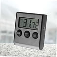 thumbnail image 4 of WASHWEPE Cooking Electronic Temperature Gauge LCD Refrigerator ABS Home Use 1Pcs, 4 of 8