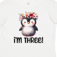 thumbnail image 4 of Inktastic 3rd Birthday Penguin 3 Year Old Girl Girls Toddler T-Shirt, 4 of 5