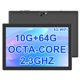 thumbnail image 1 of Tablet PEICHENG Android 13 de 10.1 pulgadas, 10 GB de RAM y 64 GB de ROM, color negro, 1 of 5