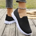 thumbnail image 6 of Willtoo Orthopedic Loafers for Women Comfort Slip On Walking Shoes Knit Dressy Comfortable Business Casual Work Flats, 6 of 7