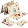 thumbnail image 1 of Baby Play Mat Extra Large 71x40 Inches Non- Foam Floor Mat for Toddlers Crawling Learning and Activities, 1 of 3