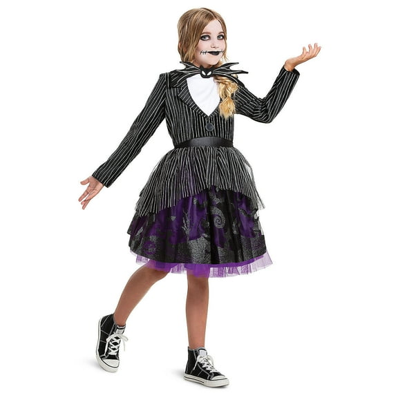 Kids Deluxe Disney The Nightmare Before Christmas Jack Skellington Tutu Costume - Extra Large 14-16