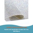 thumbnail image 4 of Xingzhi Crystal Rhinestone Ribbon Glass Drill Mesh Glitter Clothing Accessories Shiny Sticker Present Decoration DIY Decorating Prop white ABcolor 8double side tape, 4 of 5