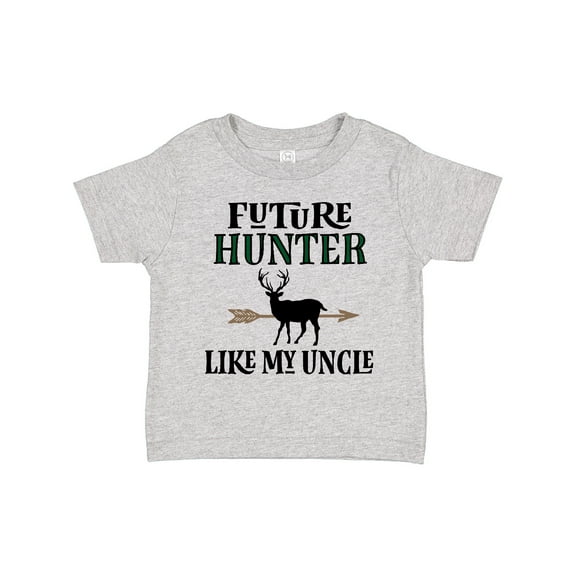 Inktastic Hunting Future Hunter Like Uncle Boys or Girls Toddler T-Shirt