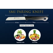 SMI Solingen Paring Knife Set of 6 Germany Kitchen Knives for Fruit and Vegetables