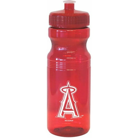Anaheim Angels Cap - Boelter Boelter 24-Ounce Squeezable Water Bottle - MLB Anaheim Angels
