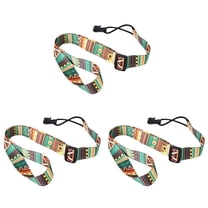 3X Adjustable Soft Polyester Guitar Ukulele Guitar Acoustic Shoulder Strap Belt Band Hook Strap