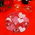 thumbnail image 2 of Hvmvliv Valentines Placemats Valentine's Day Love Placemats Embroidered Placemats European Coffee Table Placemats Holiday Gifts Anniversary Valentines Day Gifts, 2 of 6