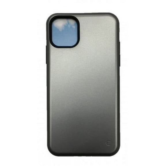 GSA Slim Rubberized Hybrid Case for Apple iPhone 11 Pro (5.8") - Gray/Black