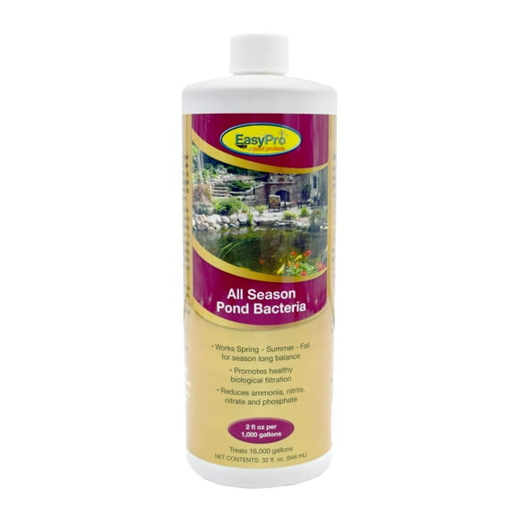 EasyPro ASB32 32Ounce AllSeason Liquid Pond Bacteria