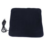Heating Pad, Soft Polyester Electric Heating Pads Folding for Shoulder Dark Blue