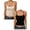Black & Beige, variant on 2 Pack Built in Bra Tank Tops for Women, Double Lined Padded Cami Scoop Neck Spaghetti Straps Basic Summer Top 2026