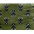 thumbnail image 4 of oneOone Georgette Viscose Fabric Leaves & Floral Block Fabric Prints By Yard 42 Inch Wide, 4 of 4