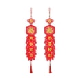 thumbnail image 1 of Chinese New Year Couplet Pendant Spring Festival Chinese Knot Hanging Ornament, 1 of 4