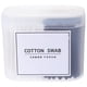 thumbnail image 1 of FELTECHELECTR 300 bastoncillos de algodón multiusos de doble cabezal, empaquetados en caja esmerilada, para limpieza de maquillaje., 1 of 5