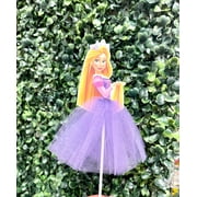 8pc es cute, utu party ation theme 8pc cupcakes, happy birhday, girls ( rapunzel)