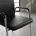 thumbnail image 5 of Silla De Oficina Secretarial Ergonómica Negra Cardio Beat Negro Cuero Sintético CB Design, 5 of 5