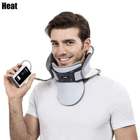 Neck Traction Device - Adjustable Inflatable Neck Stretcher,Lightweight Neck Support Brace for Cervical Spine Decompression,Neck Decompression Tension Relief