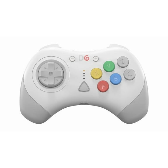 DC - RETRO FIGHTERS D6 DREAMCAST (WHITE) WIRELESS CONTROLLER FOR SWITCH/PC/DREAMCAST