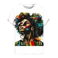 thumbnail image 4 of Delliss Mens Fashion Print T Shirt Casual Crew Neck Slim Fit Shirts Daily Tops, 4 of 4
