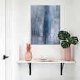 thumbnail image 4 of Canvas Wall Art Blue Abstract Canvas Art Print Vintage Graffiti Pictures Wall Decor for Living Room Bedroom Artwork Decorations Stretched Framed Ready to Hang 12"x16", 4 of 9