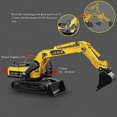 thumbnail image 3 of Toy Car Boy Large Engineering Vehicle Excavator Bulldozer Gripper Ground Drill Model, 3 of 5