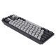 thumbnail image 3 of Teclado mecánico, teclado mecánico Teclado rojo para juegos de 68 teclas Teclado para computadora portátil diseñado para brindar precisión, 3 of 8