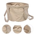 thumbnail image 3 of MasteelfCA Foldable Water Bucket Camping Vegetable Washing Bucket Outdoor Water Container, 3 of 8