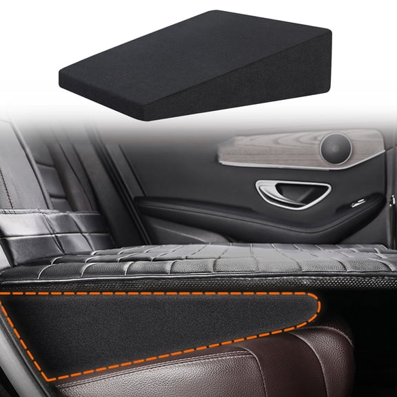 cpengpj Car Seat Wedge Cushion Back Seat Gap Filler Pearl Cotton Fill Breathable, 1 Pack, Free Size, Suitable for Car Backseats