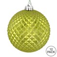 thumbnail image 3 of Vickerman 2.75" Lime Durian Glitter Ball Ornament, 12 per Bag, 3 of 3