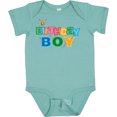 thumbnail image 3 of Inktastic Birthday Boy Letters Boys Baby Bodysuit, 3 of 5