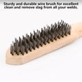 thumbnail image 3 of Welding Chipping Hammer With Coil Spring Handle Cone Vertical Chisel Wire Brush - Random color, 3 of 7