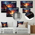 thumbnail image 4 of Designart "Safari Celestial in Africa I" African Metal Wall Art Prints, 4 of 5