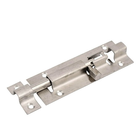 Stainless Steel Door Bolt Sliding Lock Latch Bolt 110mm Length