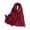 Wine, variant on Scarf for Women Lightweight Solid Color Cotton Linen Scarves Oversize Long Retro Shawl Wrap Fashion Clothing Accessories Spring Summer Wine