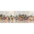 thumbnail image 3 of Roko, Ken 18x9 Black Modern Framed Museum Art Print Titled - City Of Color, 3 of 5