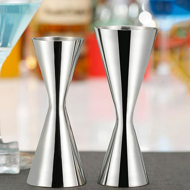 Free Shipping Japanese-Style Jigger Double Cocktail Jigger Bar Measures Bar  Tools 30/60ml,30/45ml