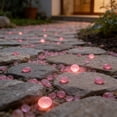 thumbnail image 5 of Glow in the Dark Pebbles, Luminous Pink Fluorescent Stone for Fish Tank Aquarium Bottom Substrate, Waterproof Plastic Night Light Gravel for Garden Walkway Yard Pathway Plant Decor, 5 of 6