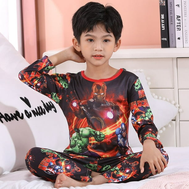 Pyjama enfant à motif imprimé en polyester pour garçon