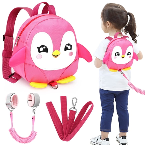Mochila con arnés para niños pequeños Accmor Cute Penguin con antipérdida
