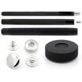 thumbnail image 4 of Snap Setter Fastener Kit Button Fixing Tool S-Spring Socket Popper Setting Tool with 10 Silver Snaps #633 VT5 (12mm (0.47")), 4 of 6