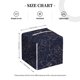 thumbnail image 4 of Balery Copper-Gold Gloss Outline Navy Dark Blue Porta Pañuelos de Cuero con Estampado – Funda Moderna Cuadrada para Caja de Pañuelos, Dispensador 5x5x5'', 4 of 7