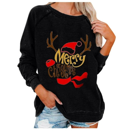 

Womens Fall Fashion 2022 Flannel Shirts for Women Fashion Women Print Long Sleeve Comfortable Breathable Round-Neck Sweatshirt Shirts for Women Corset Tops for Women